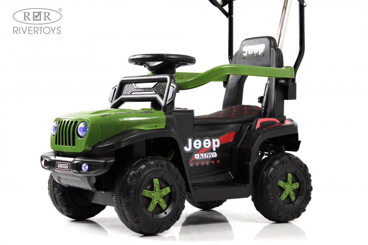 Детский электромобиль RiverToys G003GG зеленая 5pb19mly7ngeht9q1s62eaq6lzq1ma6h