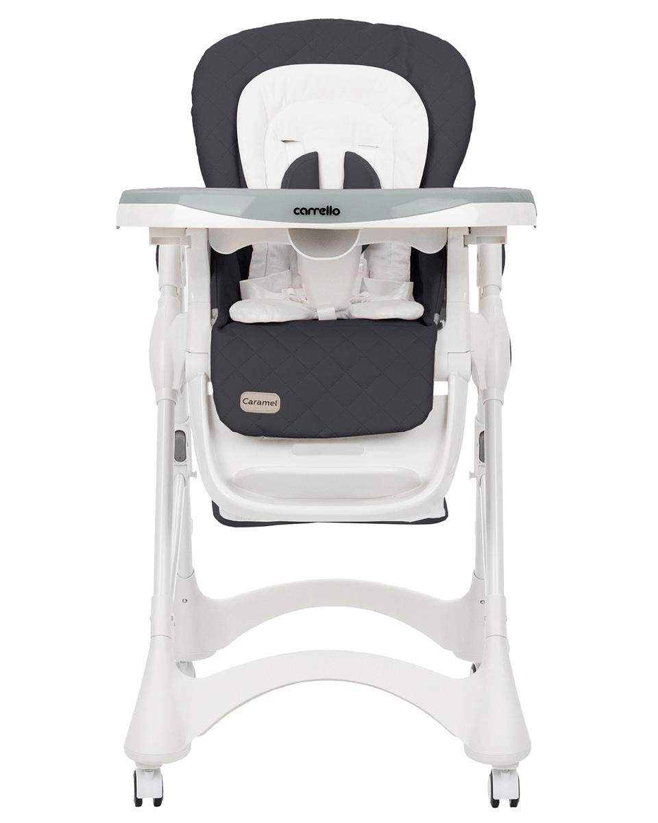 Стульчик для кормления Carrello Caramel CRL-9501/3 Pallette Grey xek5qsrllp9qeb34d8eyoe7jtwz65c97