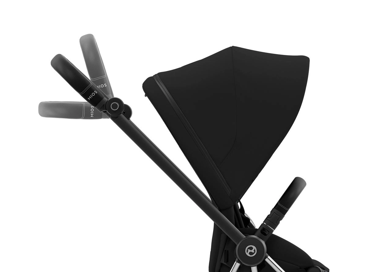 Прогулочная коляска Cybex Mios III Sepia Black/Chrome Black pj90ga1z1elgnfwv6cd2ecna3rk4z5np