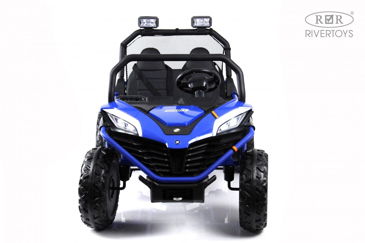 Детский электромобиль RiverToys P555PP темно-синий h67khu22ub6b7o3whdkifkwm7p2nqhxt