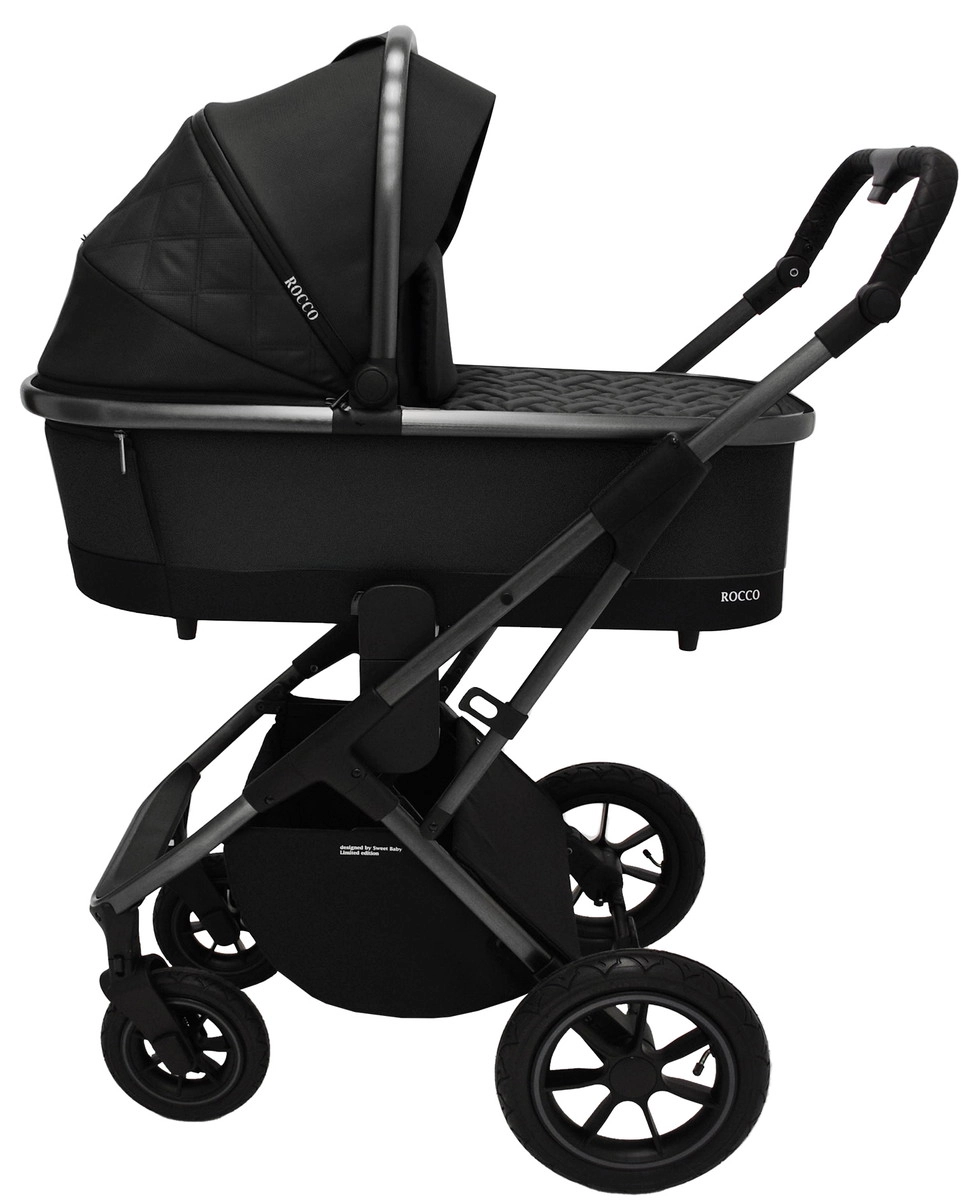 Коляска 2 в 1 Sweet Baby Rocco Black (Air) 3p8jve9v12aw1xc4zcy2a43ebwvzpr0t