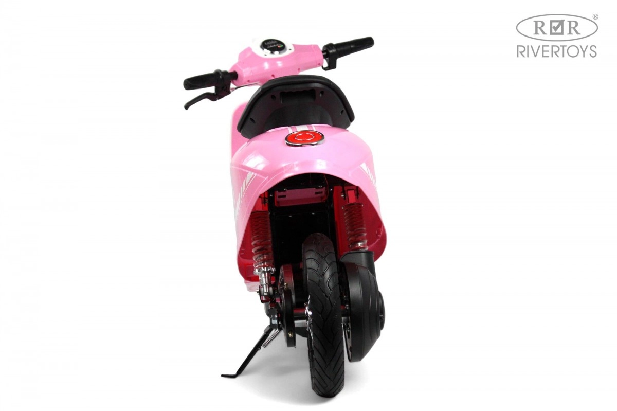 Детский электромотоцикл RiverToys A111AA розовый w6vb3u7g5gi4azp8u131mx6g7xvqy2it