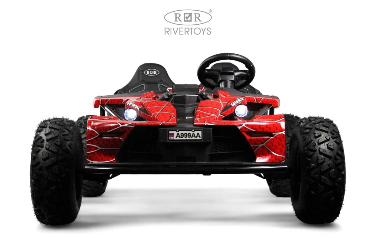 Детский электромобиль багги RiverToys A999AA красный zhrjoxwtl9s4c73j1ujebm7p4qun7as4