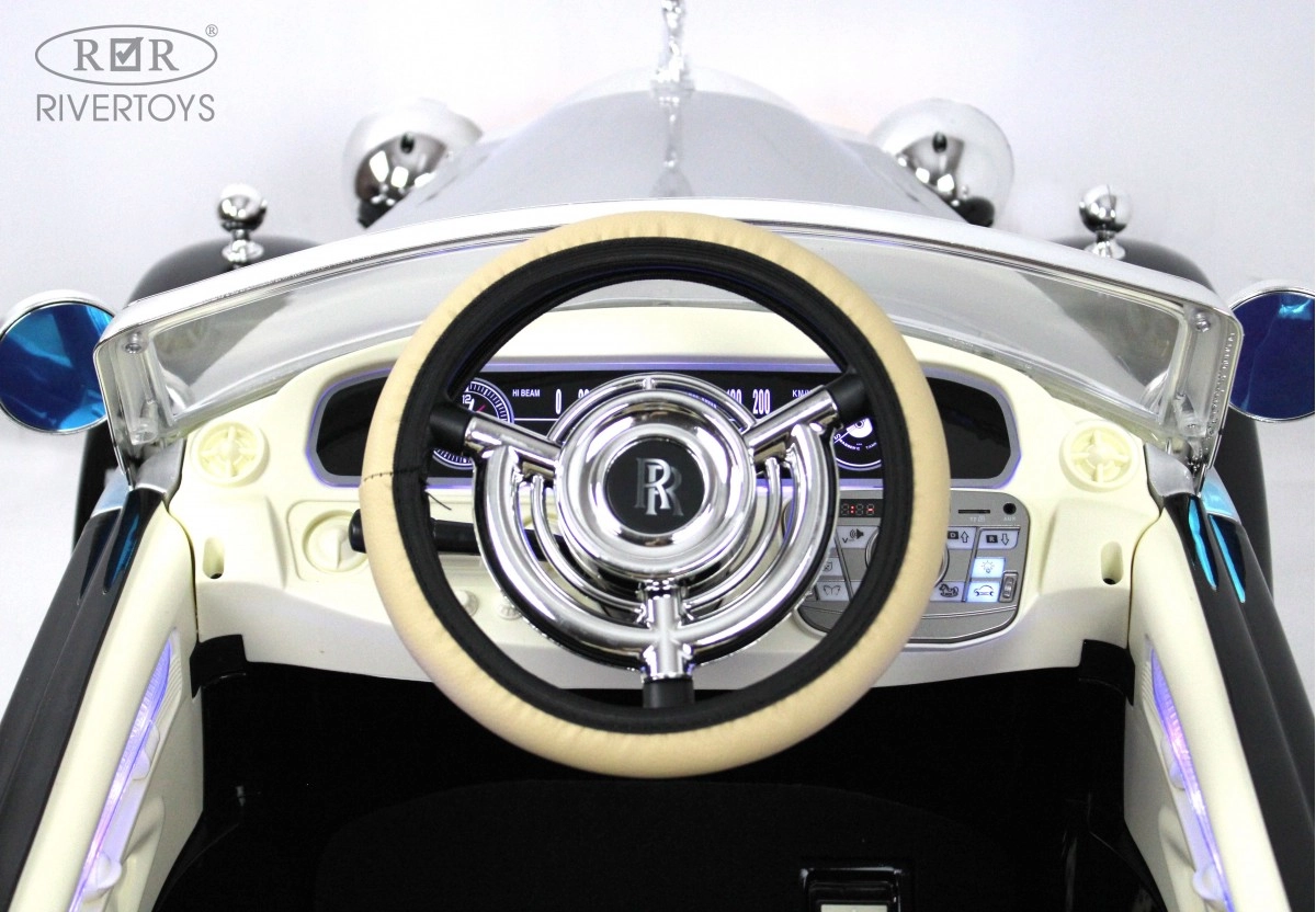 Детский электромобиль RiverToys Rolls-Royce E444EE черный глянец usid82yf4omjtli20zhu4oc27e7lsllt