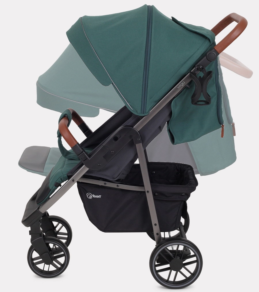 Детская прогулочная коляска Rant Vega 2023 Green pylfqsie87yoxs26wwc51etv53z43vkf