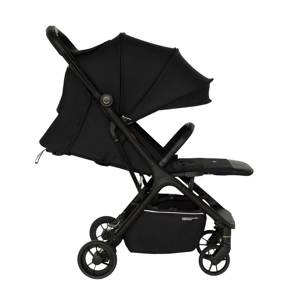 Прогулочная коляска Sweet Baby Aura Black ryuseyi1i51cvcxpc5i5520iw5jq4zks