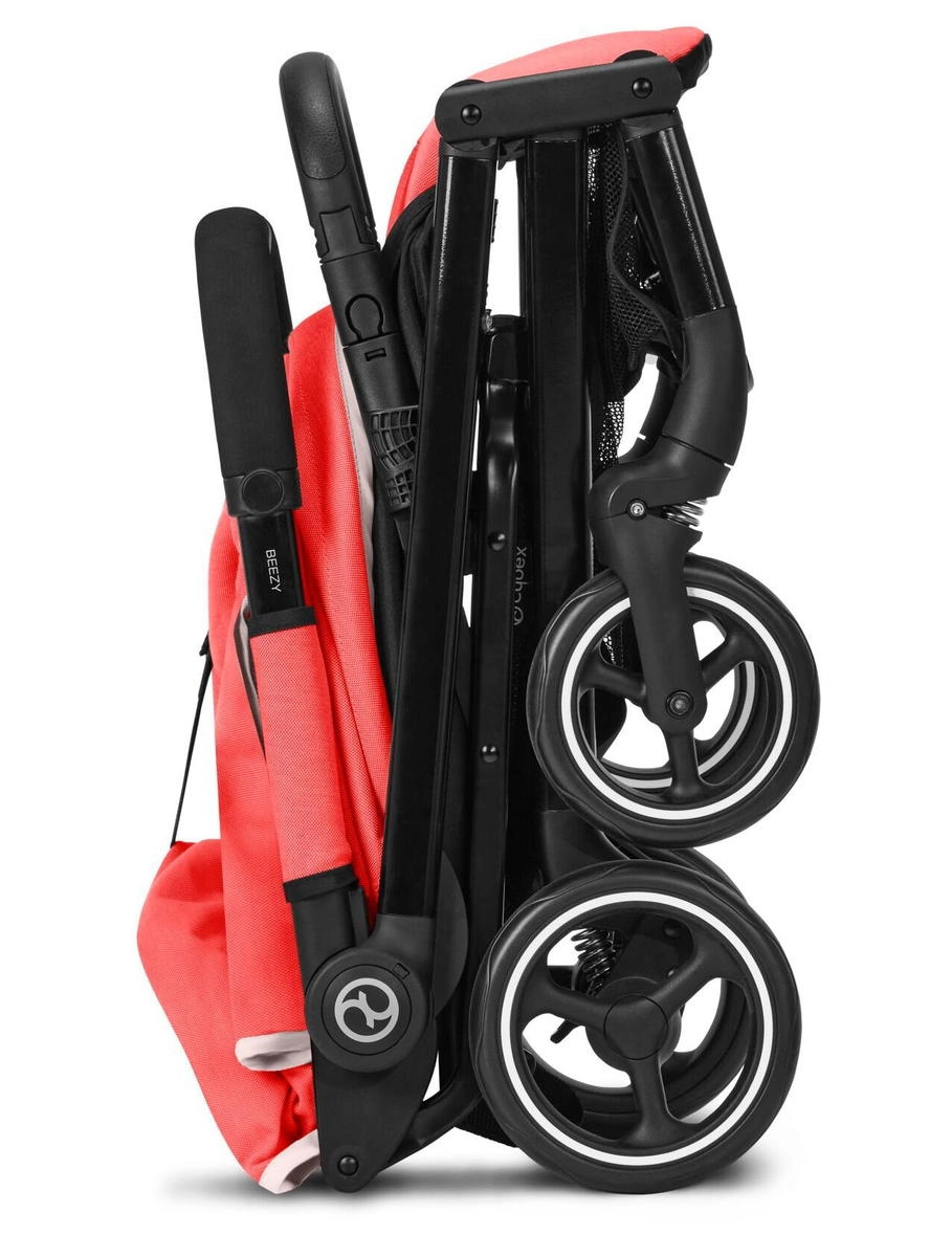 Прогулочная коляска Cybex Beezy Hibiscus Red с дождевиком и бампером 4mynzli930smesu7zctc3bqp0x3jvu6i