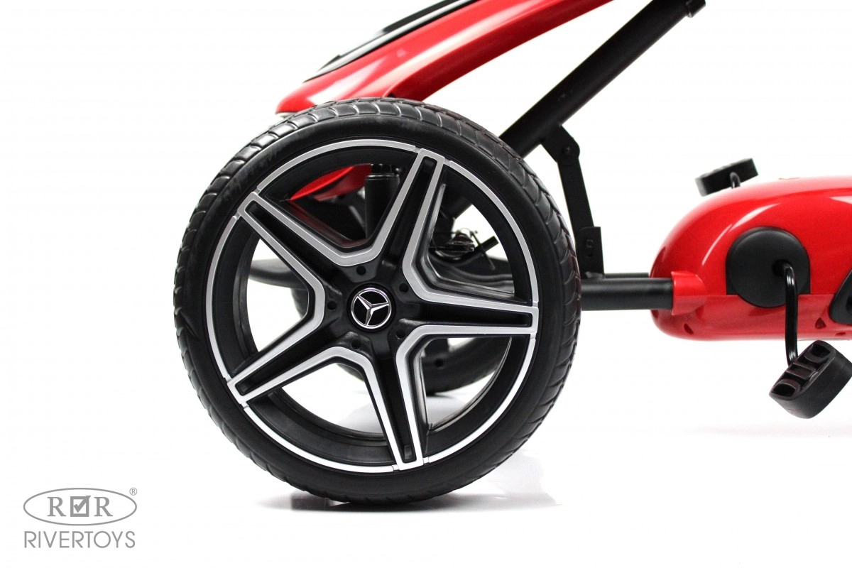 Детский веломобиль RiverToys Mercedes-Benz H333HH красный vef2w5b2ih7dteo9udc4ghgv3u0vcio3