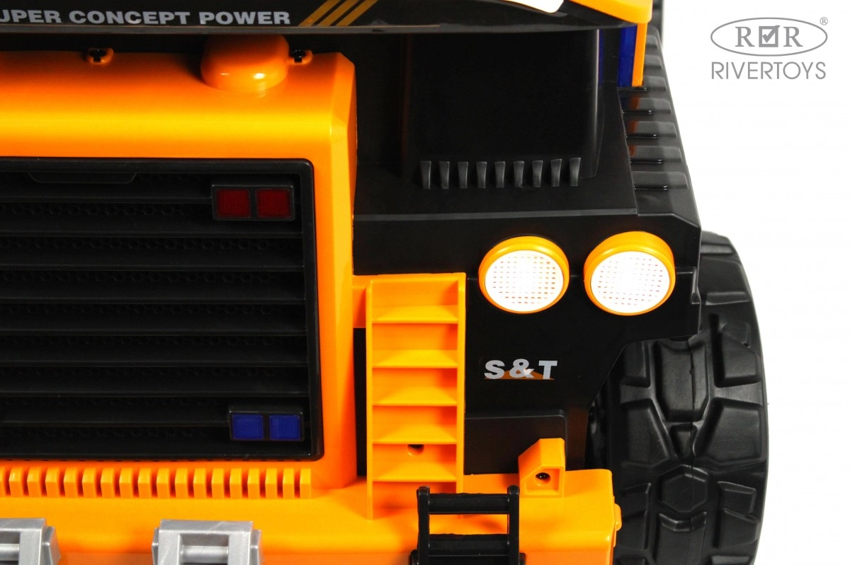 Детский электромобиль RiverToys K555PX оранжевый ibctjn6wjd5pf0hqajaqnryxbyd62so6