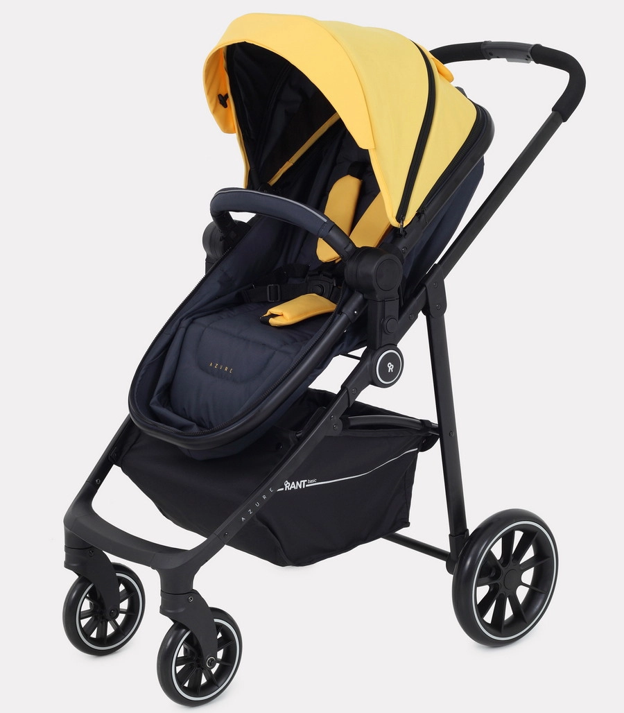 Детская коляска трансформер Rant basic Azure Yellow u1st4ba1wkd3yfp1k3bmtscukgcd2chn