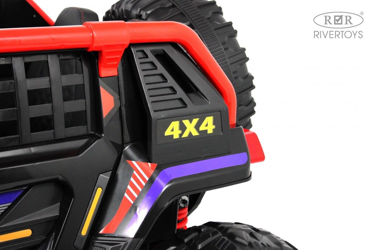 Детский электромобиль RiverToys K007AM черный 61os01j0d1wthjt5f47q3m0chwps67z9