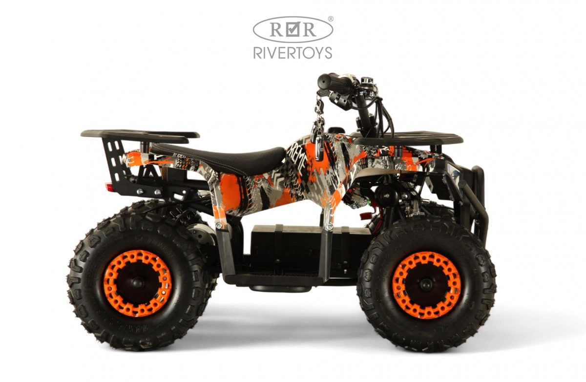 Детский электроквадроцикл RiverToys MIKA LUX оранжевый 4qihqiunxodfugetpg2vkb8l468oskhi