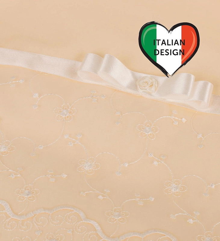 Комплект постельного белья Lepre Romantica 125х65 см 6 предметов желтый3