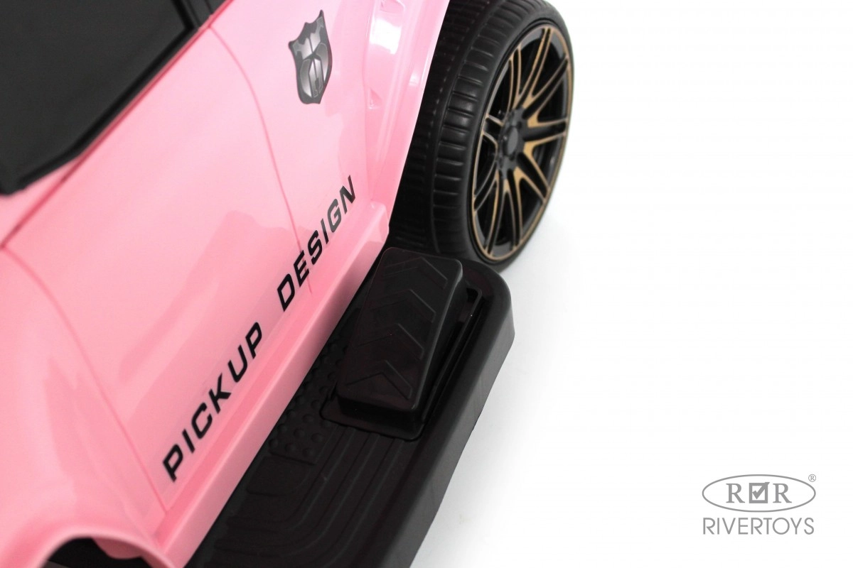 Детский электромобиль RiverToys G008GG-A розовый mbeb0vndt0fx2q3njp3tsw650pidwz1n