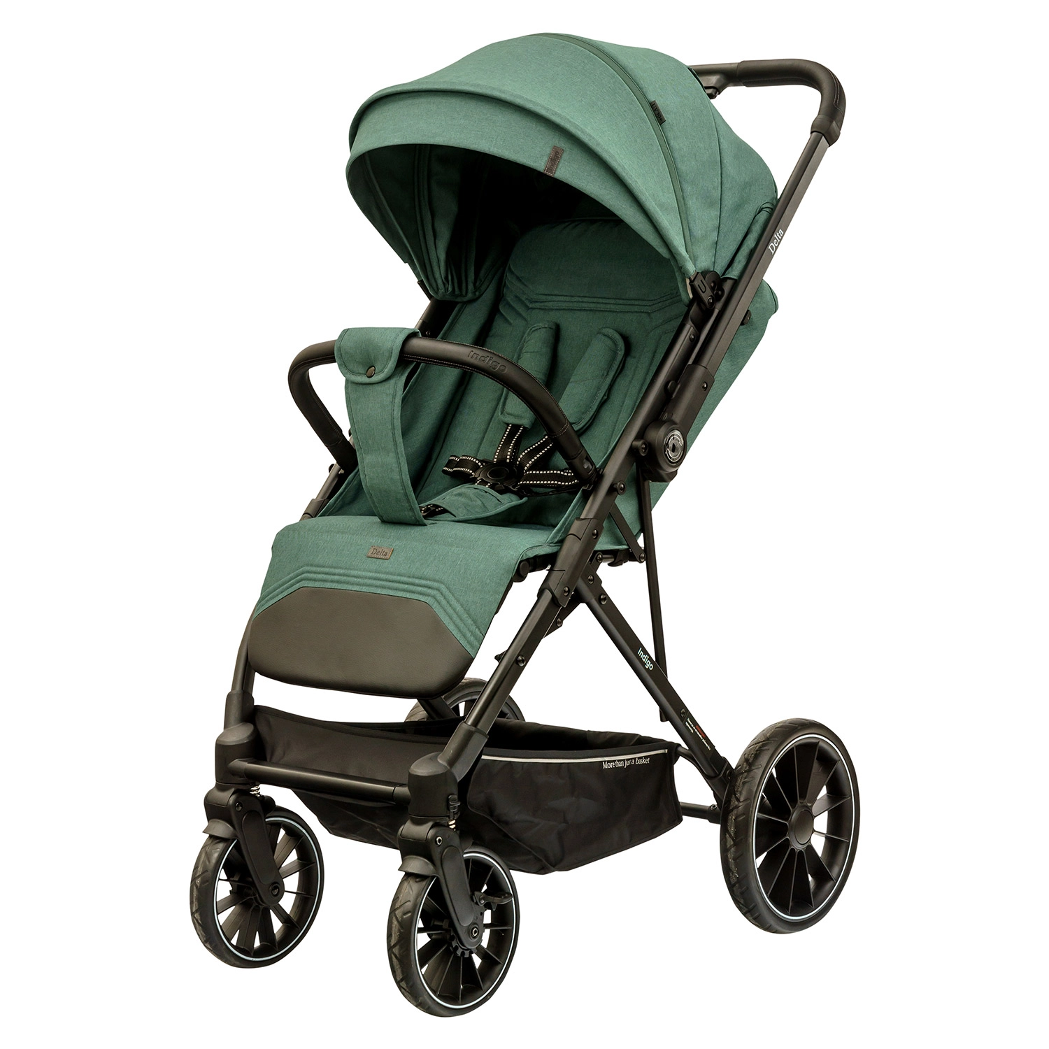 Прогулочная коляска INDIGO DELTA  зеленый-серый 4bf385c1a55a8e9ff5657fb6650c199d