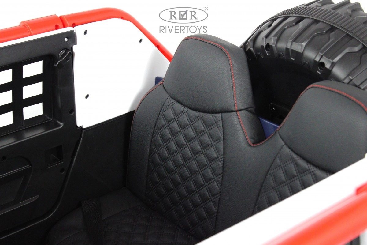 Детский электромобиль RiverToys K007AM белый za2rgeigczdy91peru9mzc1gmxtqamq5