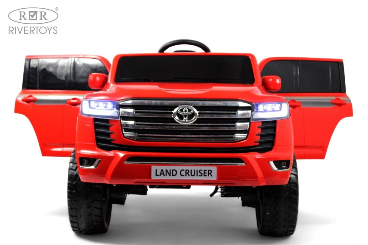 Детский электромобиль RiverToys Toyota Land Cruiser 300 L999LL красный 9e123bbf0xhk34zajy1d63a9qd1686ux