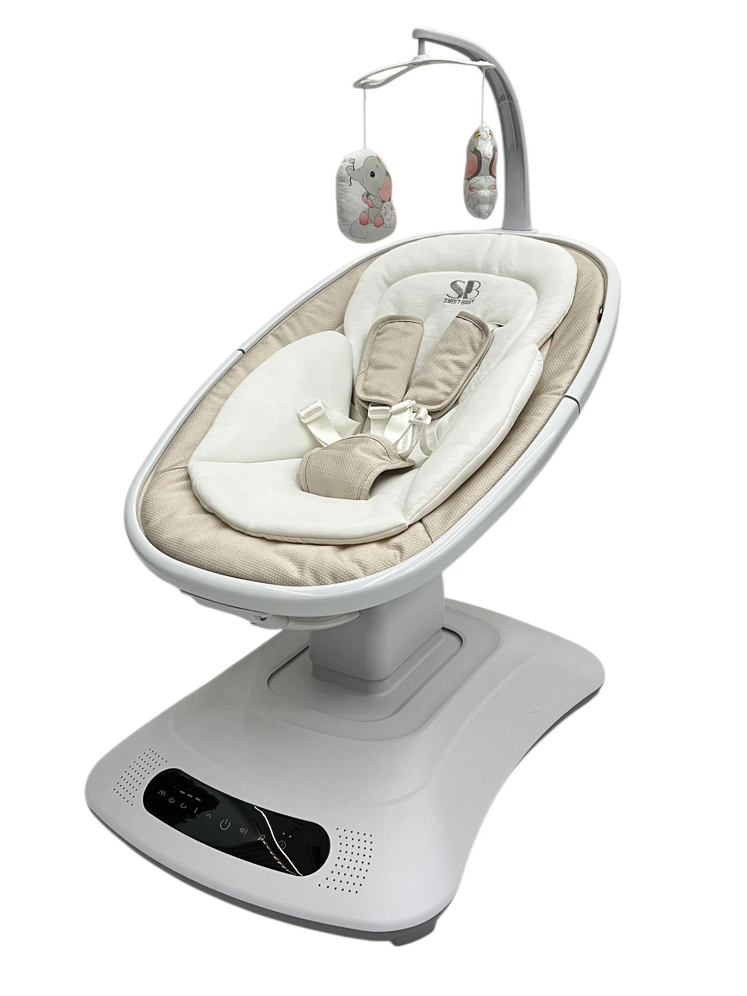 Электрокачели Sweet Baby Elisa (бежевая)