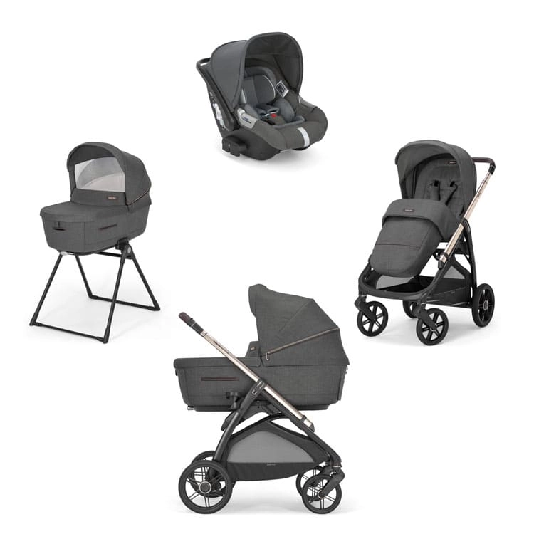 Коляска 3 в 1 Inglesina Aptica с подставкой под люльку Stand Up New Velvet Grey f018d081bc0c82e3f199687860369e76