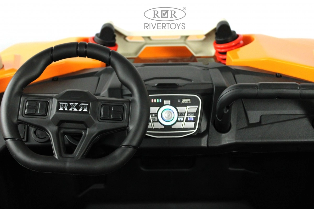 Детский электромобиль RiverToys E001EE оранжевый a04jg6aqhlwxnf6q5vd3vw9jz0a3vwpl