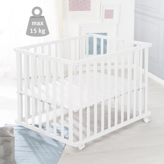 Детский складной манеж ROBA Foldable playpen 74 х 100  Белый safmrmpgjbaxd1xrfv6pom0d53wtakdn