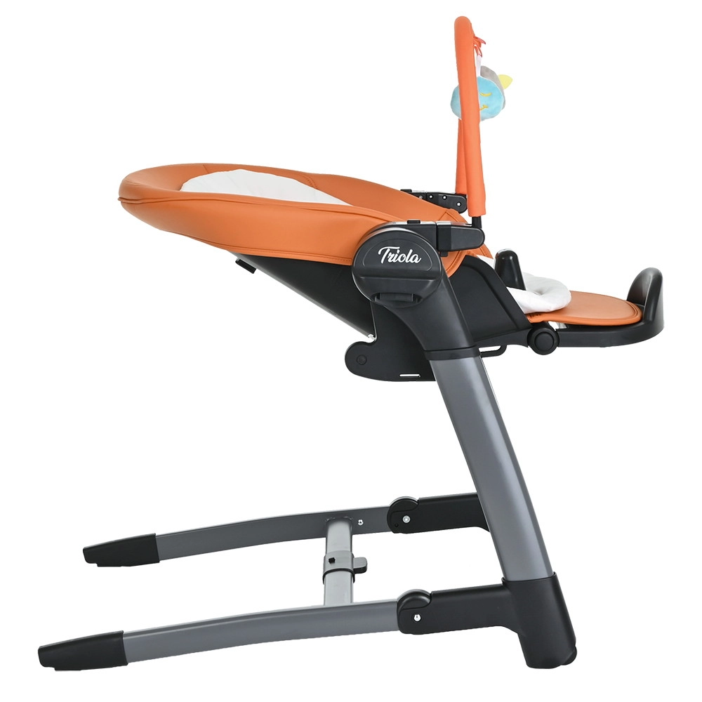 Стульчик для кормления Pituso Triola 3 в 1 Черная рама/Охра 8gaz5tfy7tj1wwlst4xof3rncbz2a1eo