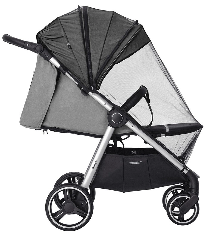 Коляска прогулочная Carrello Pulse CRL-5507 2024, Pearl Grey (Серый)5