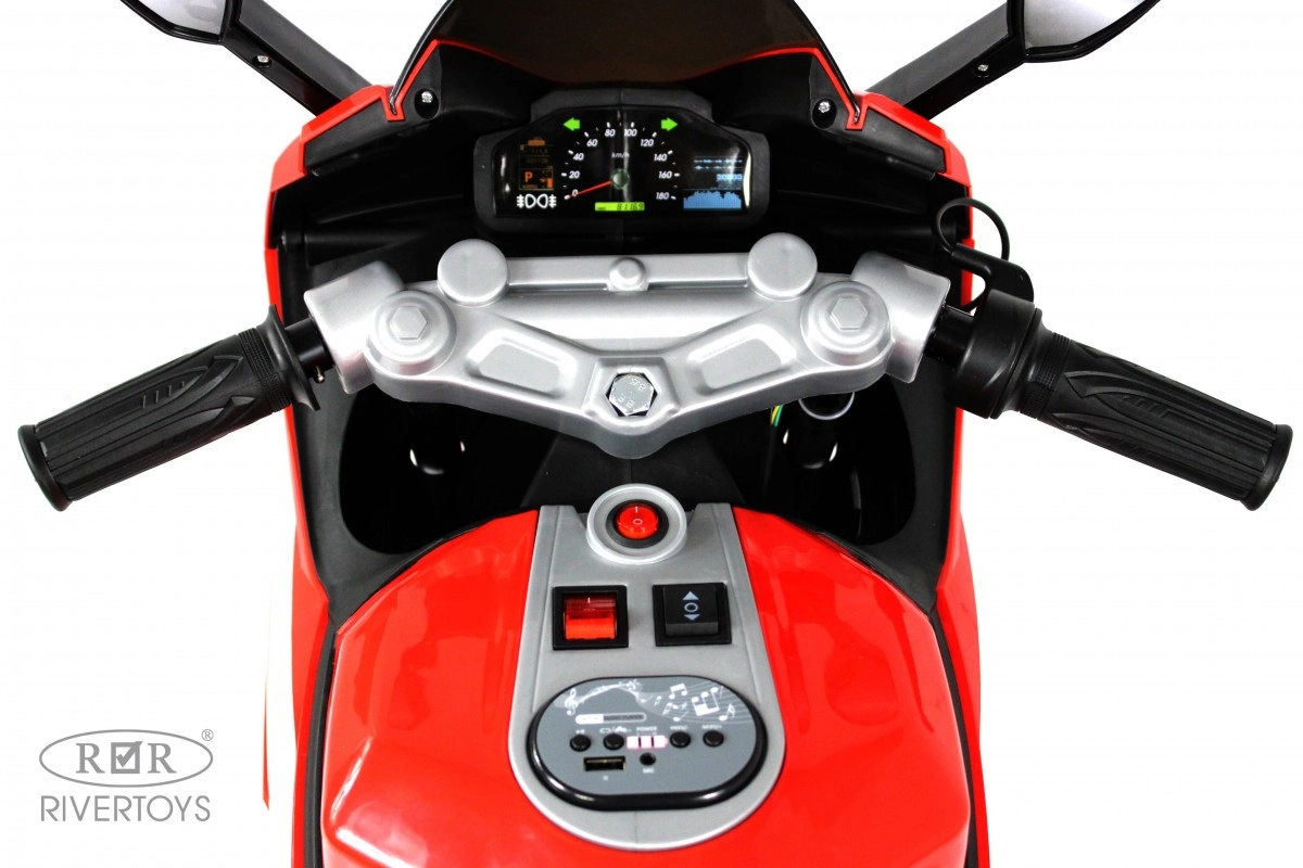Детский электромотоцикл RiverToys C005MC красный 1ucdn3mk6zhimjqgzmuyduqmgy8xmhl2