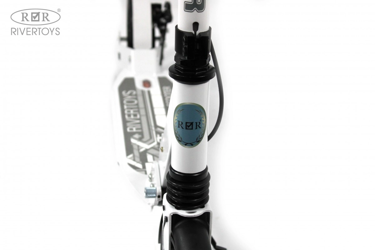 Детский самокат RiverToys HB-A7 белый wxdnujkkapywv2jarw0t7hz1wi5t1klc