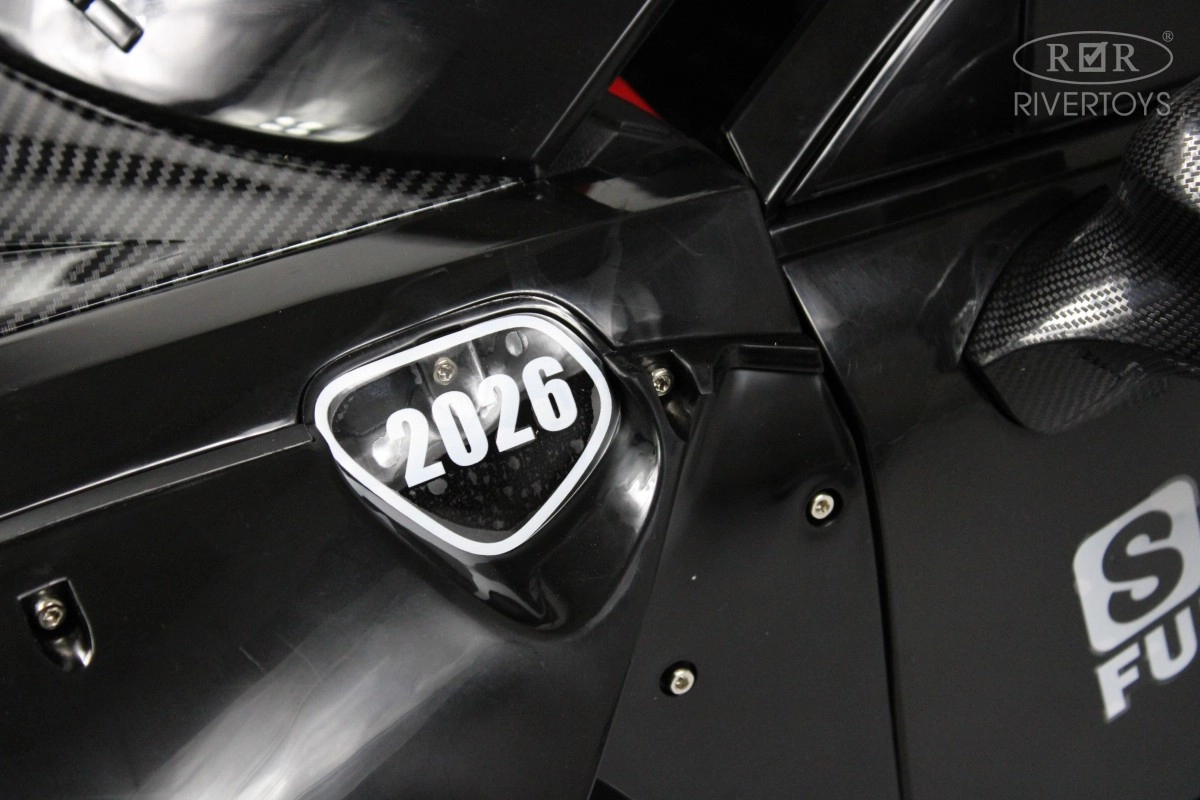 Детский электромобиль RiverToys G007GG черный xnm1txwyyetv95ve1qpwqrgbzngma9nq