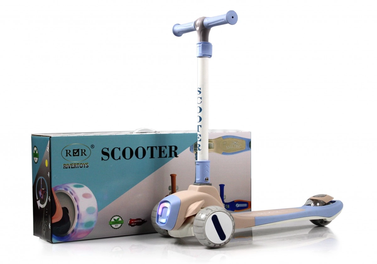 Детский самокат RiverToys HB-T8 голубой pxs2zazzn6qq8hey6mzc4i2pq9k88onf