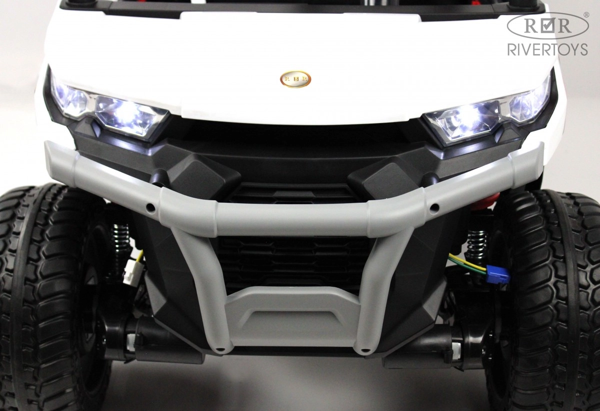 Детский электромобиль RiverToys H005HH белый gqww3n4omquz1rg9ql8oar02jigzgdfx