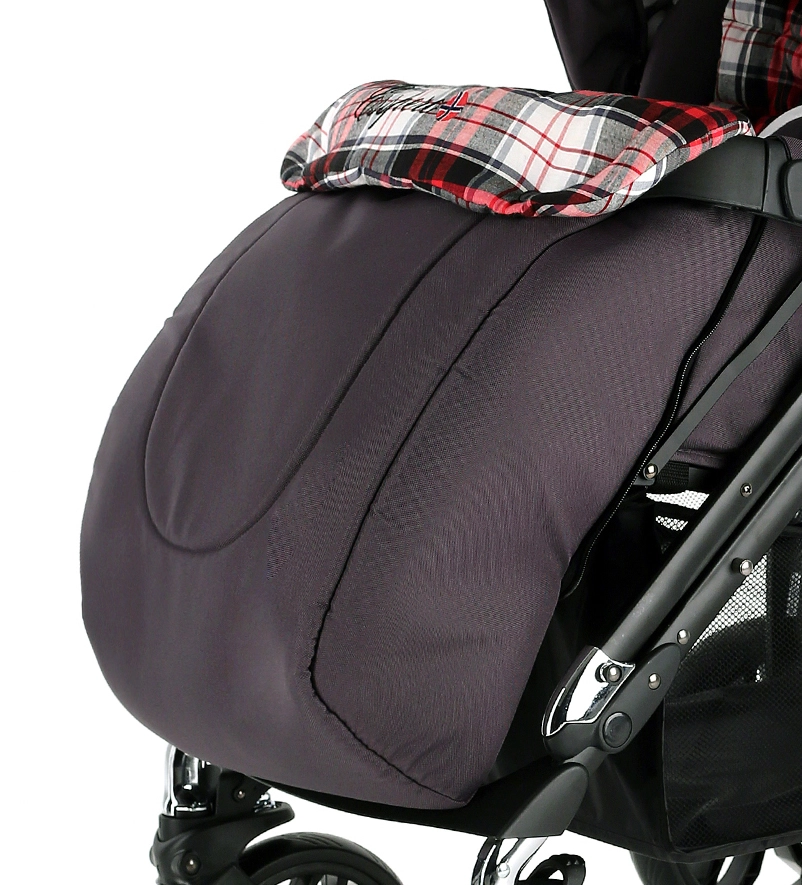 Накидка на ножки для коляски Esspero X-Drive (Crimson Checker)