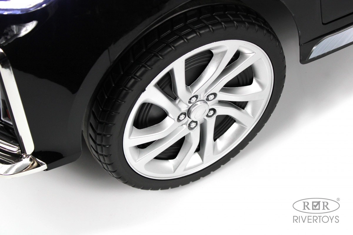 Детский электромобиль RiverToys K555AM черный глянец w6dwxxb3hr87p6wnjyr6m9kolzjotafg