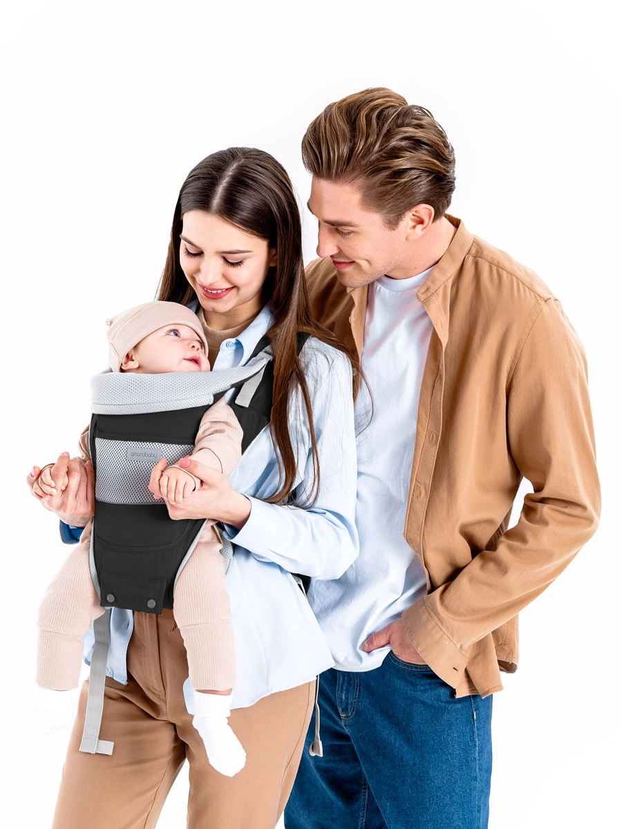 Эрго-рюкзак AmaroBaby Хипсит Carry чёрный qi61v1lcn0nta84g06hzr31hlquue39x