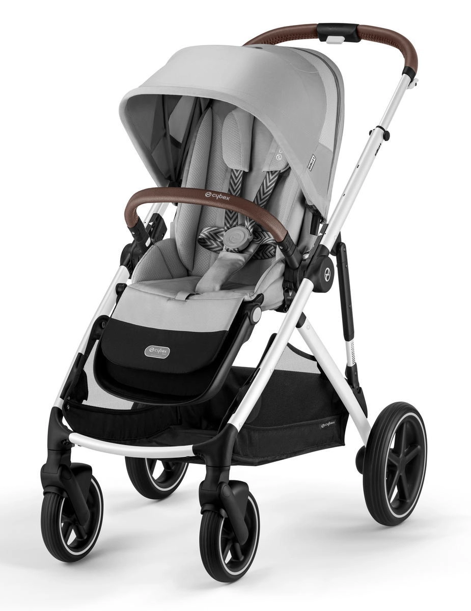 Прогулочная коляска Cybex Gazelle S SLV (Lava Grey с корзиной)