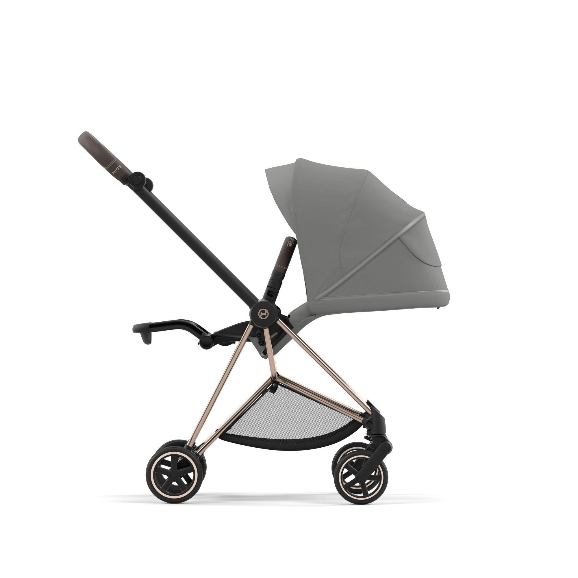Cybex Mios V3 прогулочная коляска Mirage Grey, Rose Gold доп2