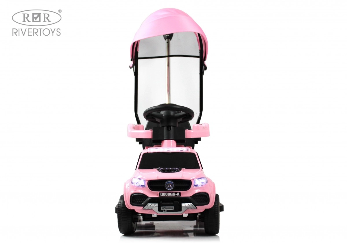 Детский электромобиль RiverToys G008GG-A розовый 6wax3nfnutgtqxoty0yc30twaohjbsai