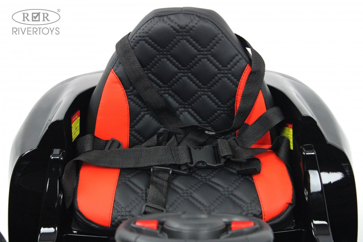 Детский электромобиль RiverToys F333FF черный глянец ay9v9ytqtt42ul2akbic18qg8p8oxblq