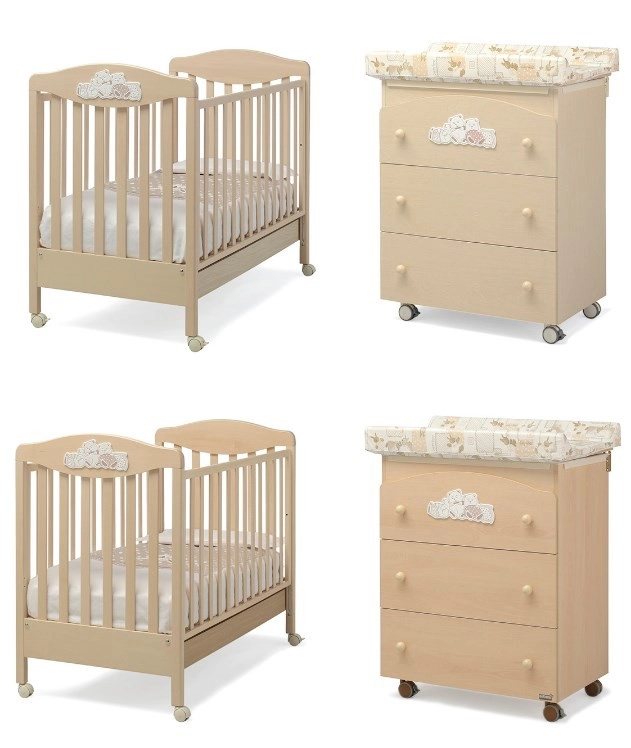 Детская кроватка Erbesi Tippy White (белый) 643t8z5x6tf8vkp376rvw1jwgkb695sx