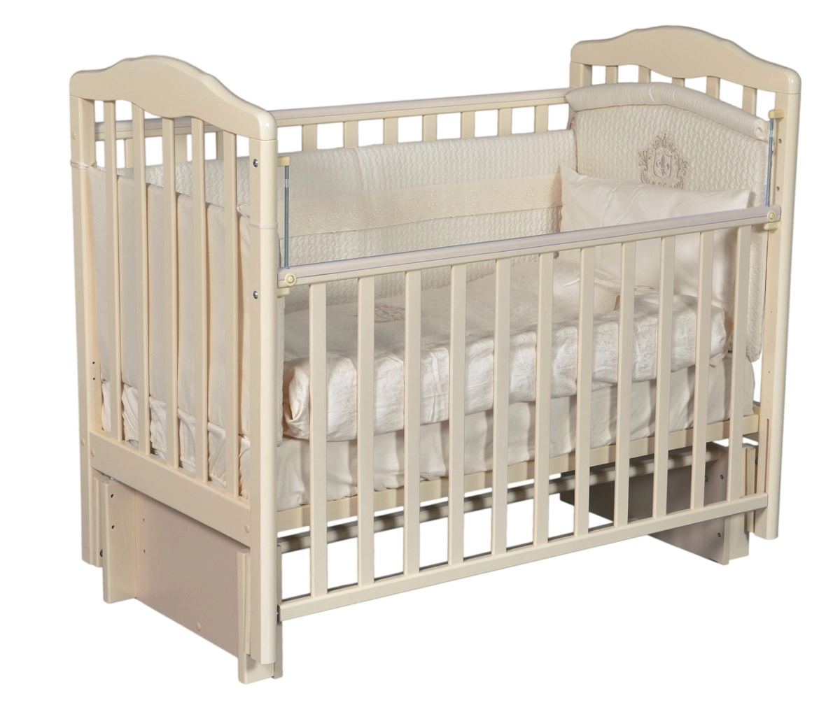 Детская кроватка Алита 3/5 (маятник универсальный) слоновая кость fwys40q5w0ktvof6v9jf35wcbnpw7mq0