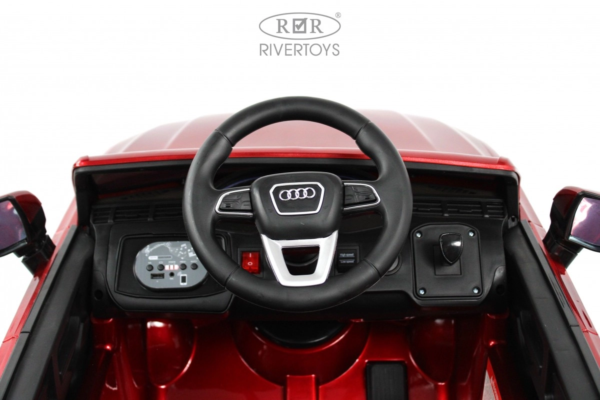 Детский электромобиль RiverToys AUDI Q7 HL678 красный глянец cxlfbaeax85pi7i3i7yoiv1zg17plyp9