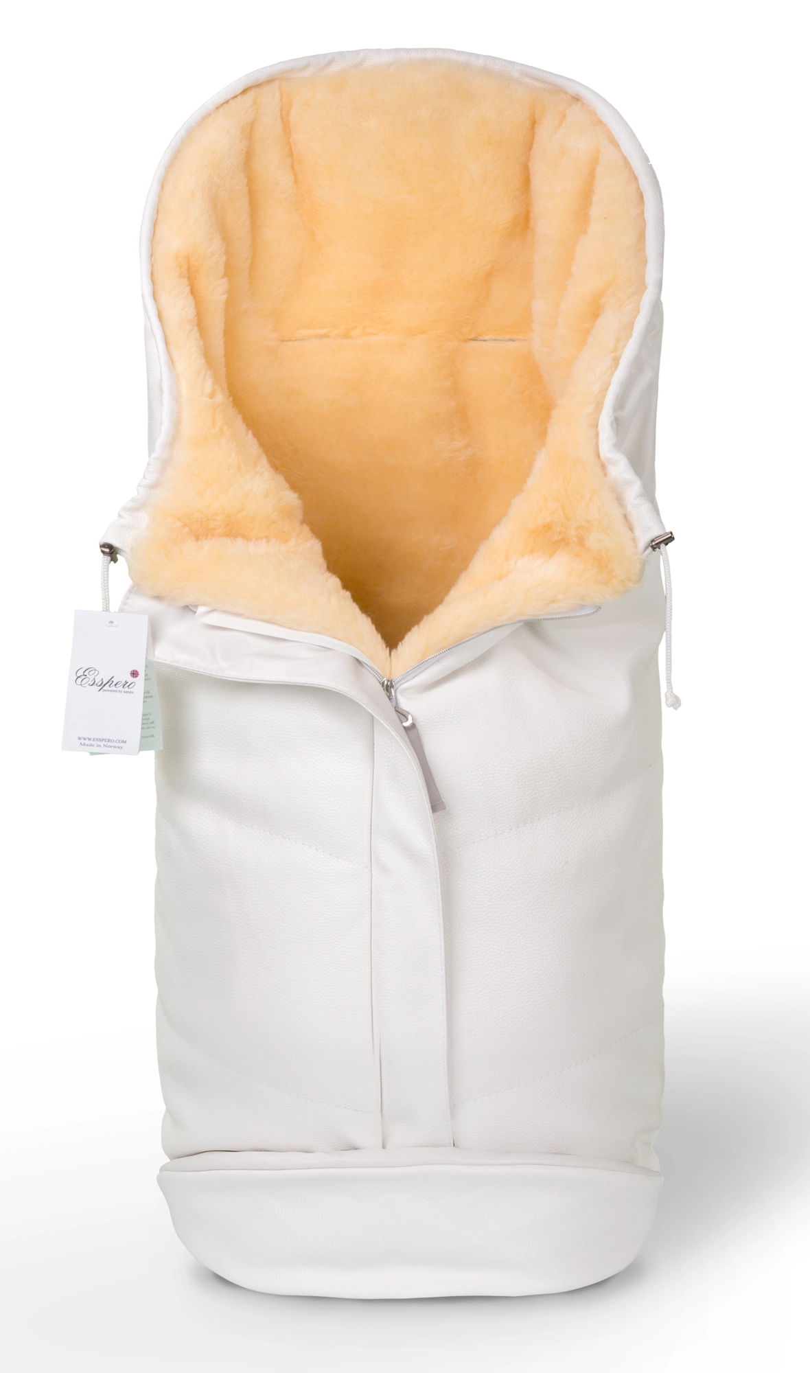 Конверт в коляску Esspero Sleeping Bag Lux (натуральная 100% шерсть) White 5d6dcbda343ecad9171d89566e46593c