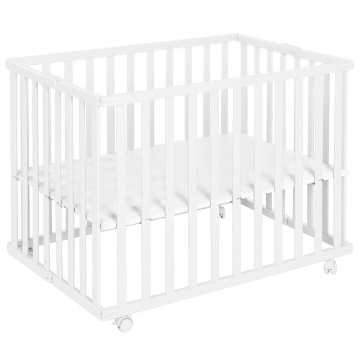 Детский складной манеж ROBA Foldable playpen 74 х 100  Белый kl9aqxc4c55b5q253wdlgsty9ileiqll