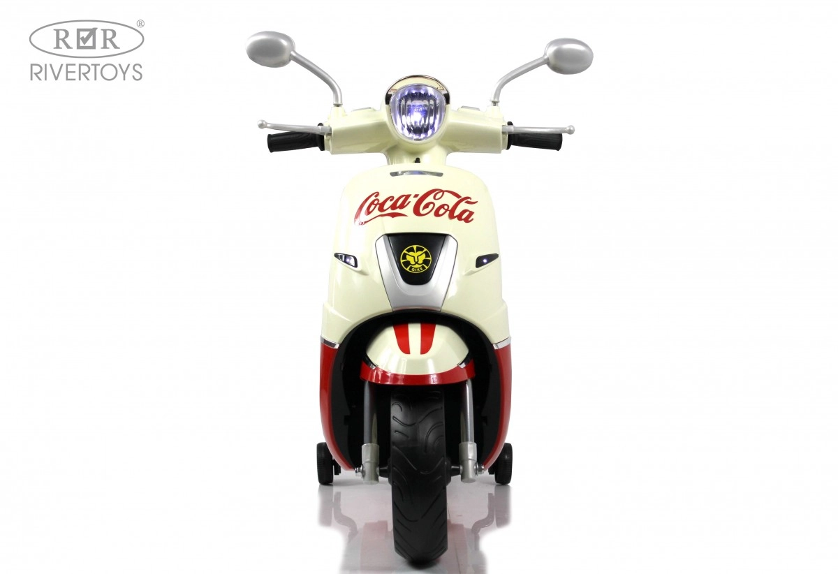 Детский электромотоцикл RiverToys Z222ZZ красный 4uc2asbrk2tw9trk03d06n841x25e88p