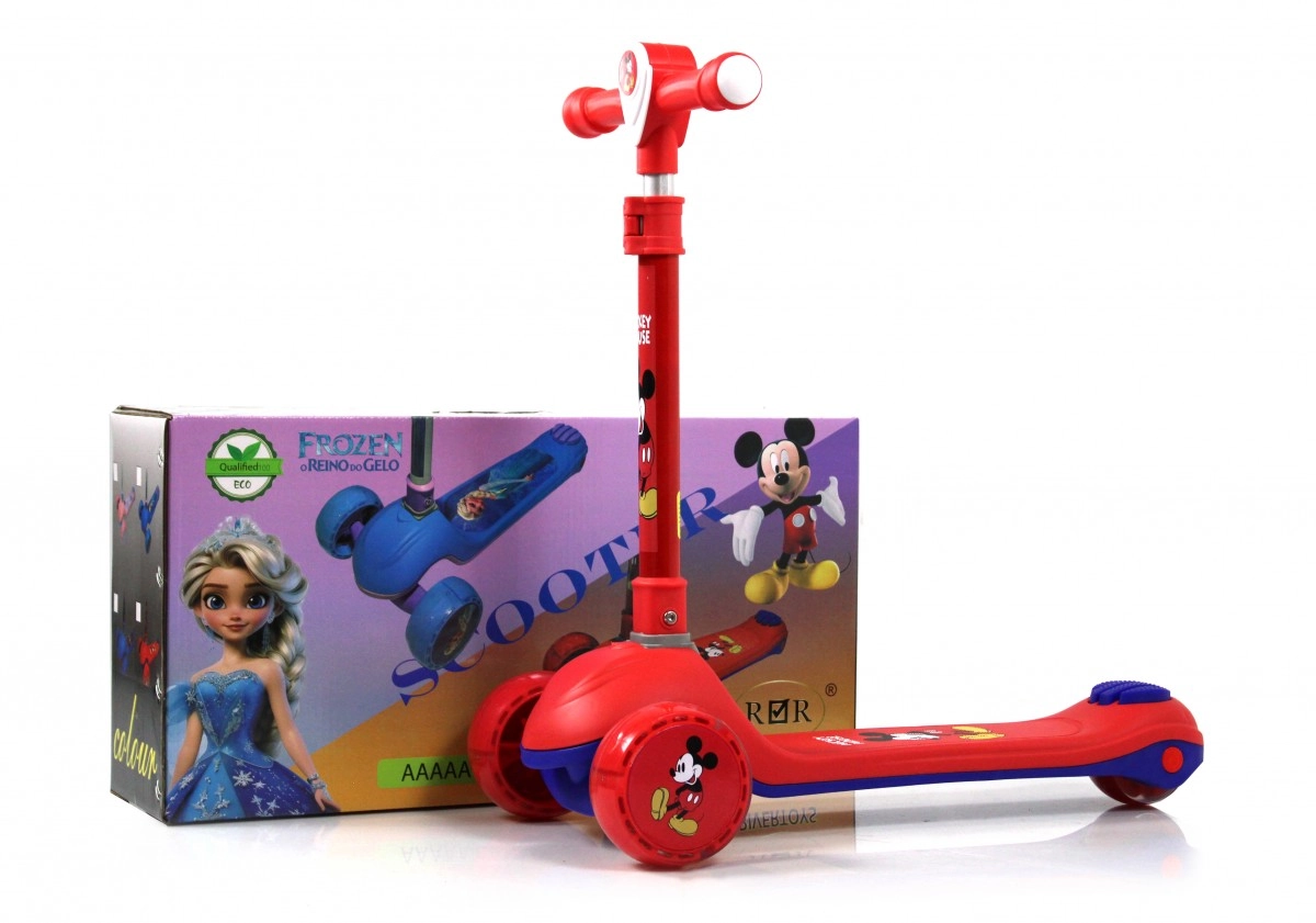 Детский самокат RiverToys HB-105 красный 681elcon19heyb3gazu9ebs04n0j6jw3