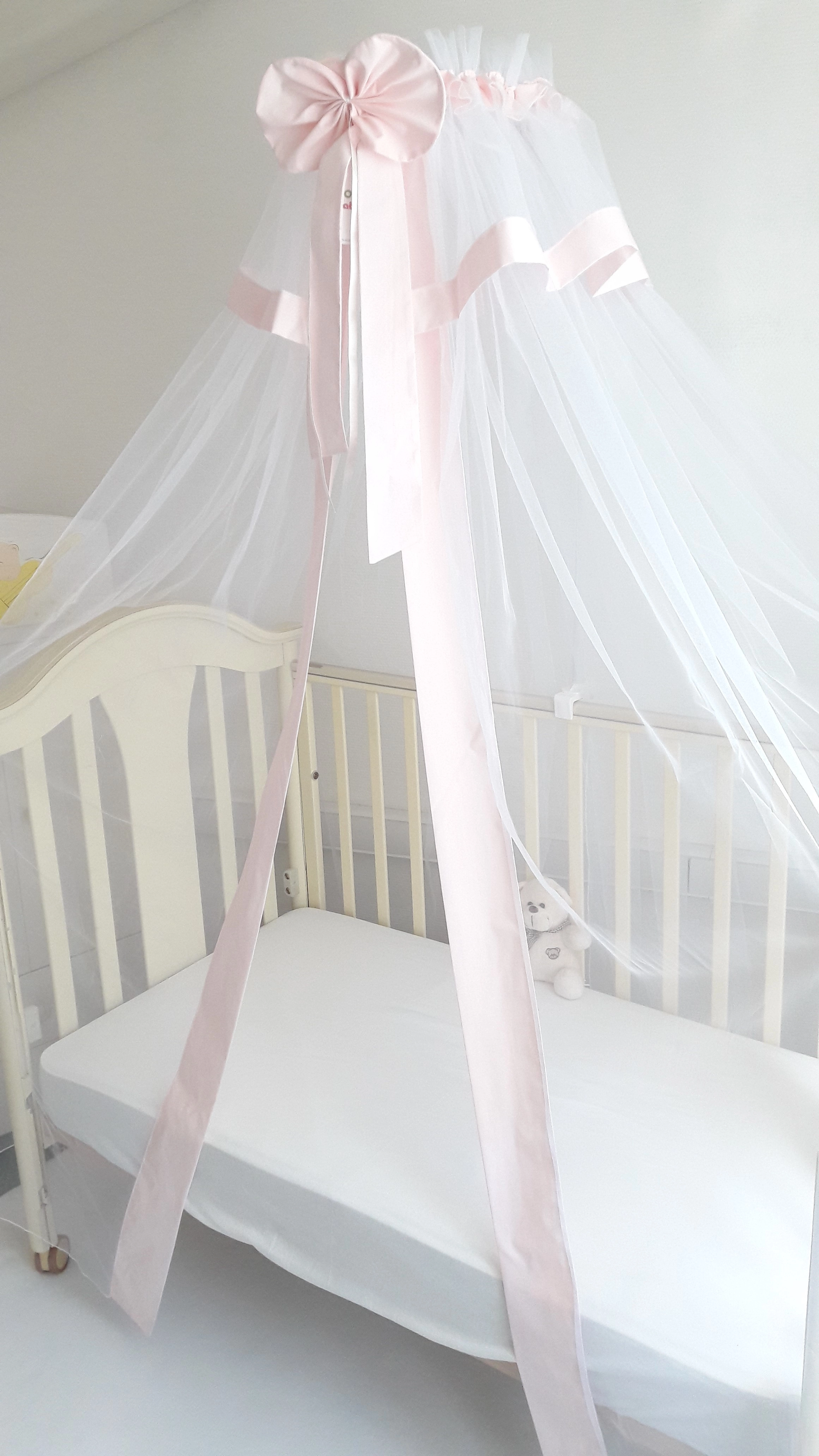 Балдахин для кроватки Eco Line Арабелла Розовый 2ad0d10a111ce49595c382adbe9722e7