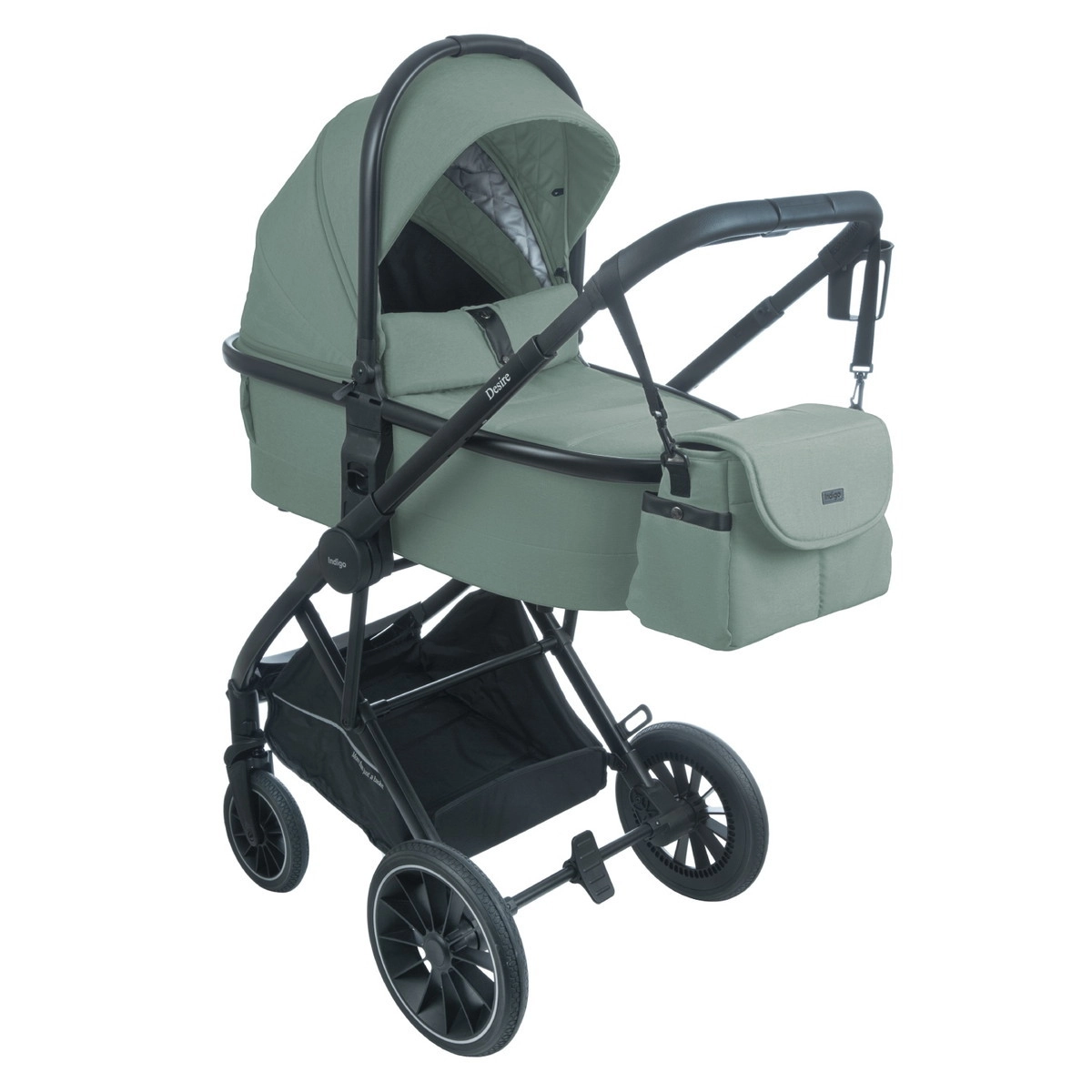 Коляска 3 в 1 INDIGO DESIRE зеленый 7l955lqya72y6xyjkgan1en0ssy4zkv8