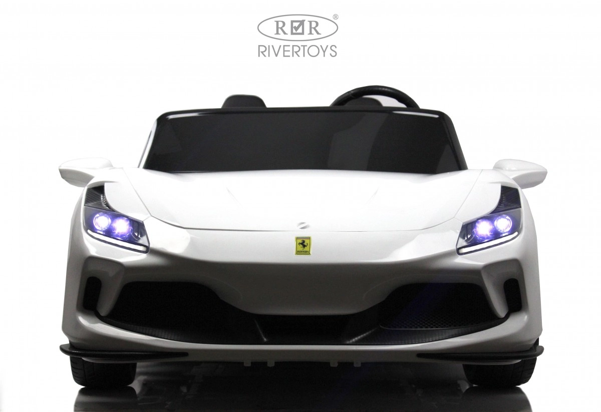 Детский электромобиль RiverToys F111FF белый kg4olsq3q0yadpeuynqf9n7ck7s6y9dw