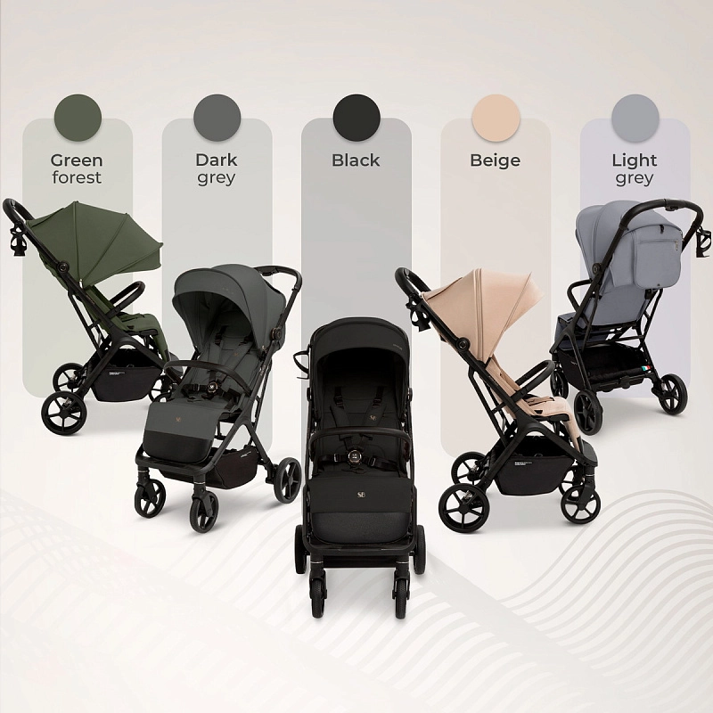 Прогулочная коляска Sweet Baby Aura Plus Beige1